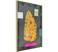 Affiche Murale Encadrée Botanical Treasure 30 x 42 cm Or