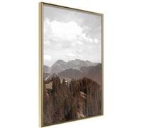 Affiche Murale Encadrée "Breathtaking View" 30 x 42 cm Or G