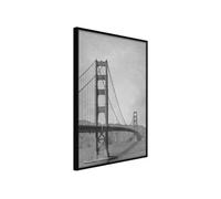 Poster et affiche - Bridge in San Francisco II - 20x30 Artgeist (15690) NOIR
