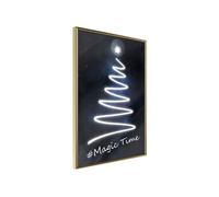 Image encadrée Artgeist Poster et affiche - Bright Christmas Tree - 20x30 (15710)