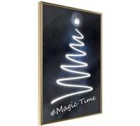 Image encadrée Artgeist Poster et affiche - Bright Christmas Tree - 30x45 (15716)