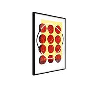 Affiche Murale Encadrée Carnivore's Dream 30 x 42 cm Noir NOIR