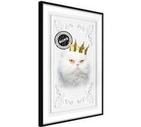 Affiche Murale Encadrée Cat Rules II 21 x 30 cm Noir NOIR