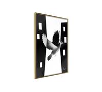 Affiche Murale Encadrée "Caught in Flight" 21 x 30 cm Or