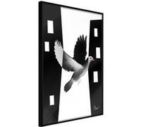 Affiche Murale Encadrée "Caught in Flight" 30 x 42 cm Noir