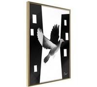 Affiche Murale Encadrée "Caught in Flight" 30 x 42 cm Or G