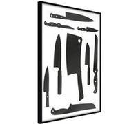 Affiche Murale Encadrée Chef's Must-Have 21 x 30 cm Noir NOIR