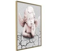 Affiche Murale Encadrée Cherub 30 x 42 cm Or
