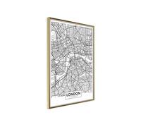 Poster et affiche - City Map: London - 20x30 (16934)