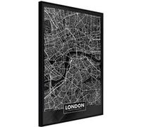 Poster et affiche - City Map: London (Dark) - 20x30 (16950)