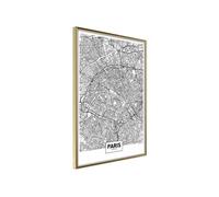 Poster et affiche - City Map: Paris - 30x45 Artgeist (17066) https://www.fnac.com/mp46790257/Paris-Prix-Affiche-Murale-Encadree-city-Map-Paris-30-X-45-Cm-Or/w-4?oref=43b89a6f-efcb-bfc2-68c9-45e9c9030dcb