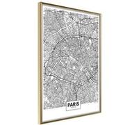 Poster et affiche - City Map: Paris - 30x45 Artgeist (17066) https://www.fnac.com/mp46790257/Paris-Prix-Affiche-Murale-Encadree-city-Map-Paris-30-X-45-Cm-Or/w-4?oref=43b89a6f-efcb-bfc2-68c9-45e9c9030dcb
