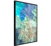 Affiche Murale Encadrée "Colour Your Own Mandala III" 21 x 30 cm Noir Multicolore G