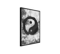 Affiche Murale Encadrée "Complementarity of Opposites" 21 x 30 cm Noir