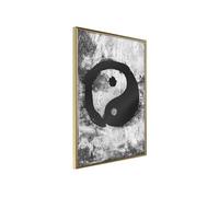 Affiche Murale Encadrée "Complementarity of Opposites" 21 x 30 cm Or