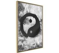 Affiche Murale Encadrée "Complementarity of Opposites" 21 x 30 cm Or G