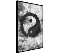 Affiche Murale Encadrée "Complementarity of Opposites" 30 x 42 cm Noir Multicolore G