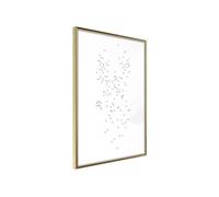 Affiche Murale Encadrée Connect the Dots 21 x 30 cm Or