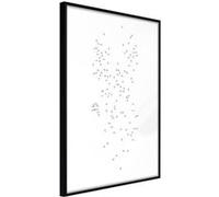 Affiche Murale Encadrée Connect the Dots 30 x 42 cm Noir NOIR