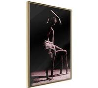 Affiche Murale Encadrée "Contemporary Dance" 21 x 30 cm Or G