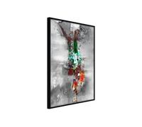 Affiche Murale Encadrée "Contradiction of Opinions" 40 x 60 cm Noir