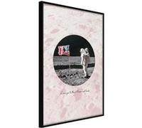 Affiche Murale Encadrée "Cosmic Love I" 30 x 42 cm Noir NOIR G