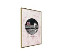 Affiche Murale Encadrée Cosmic Love I 30 x 42 cm Or