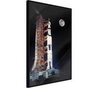 Affiche Murale Encadrée "Cosmodrome" 40 x 60 cm Noir Multicolore G