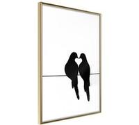 Affiche Murale Encadrée Crush 21 x 30 cm Or