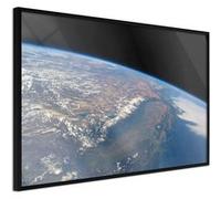 Affiche Murale Encadrée "Curve of the Earth" 90 x 60 cm Noir Multicolore G