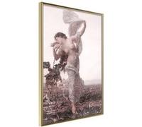 Affiche Murale Encadrée Dancing in the Field 21 x 30 cm Or