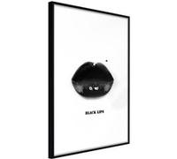 Affiche Murale Encadrée "Deadly Kiss" 21 x 30 cm Noir NOIR G