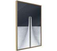 Affiche Murale Encadrée Different Perspective 30 x 42 cm Or