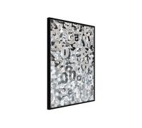 Affiche Murale Encadrée "Digits" 40 x 60 cm Noir