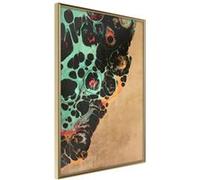 Affiche Murale Encadrée Disintegration 30 x 42 cm Or