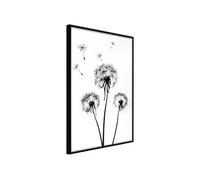 Affiche Murale Encadrée "End of Summer" 21 x 30 cm Noir