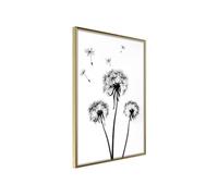 Affiche Murale Encadrée End of Summer 21 x 30 cm Or