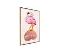 Affiche Murale Encadrée Everybody Needs Love 21 x 30 cm Or