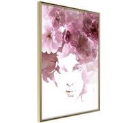 Affiche Murale Encadrée "Expressive Sight" 30 x 42 cm Or G