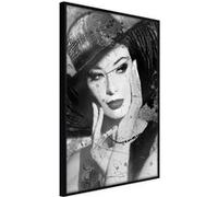 Affiche Murale Encadrée Extraordinary Beauty 21 x 30 cm Noir NOIR G