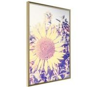 Affiche Murale Encadrée "Facing the Sun" 30 x 42 cm Or