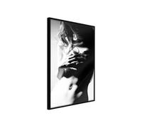 Affiche Murale Encadrée Feminine Beauty 21 x 30 cm Noir NOIR