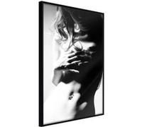Affiche Murale Encadrée Feminine Beauty 30 x 42 cm Noir