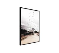 Affiche Murale Encadrée Flight into the Unknown 30 x 42 cm Noir