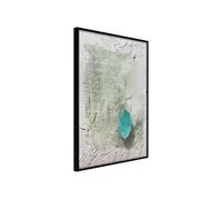 Affiche Murale Encadrée "Floating Leaf I" 21 x 30 cm Noir