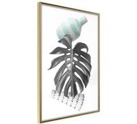 Affiche Murale Encadrée "Floral Alchemy III" 21 x 30 cm Or Multicolore G