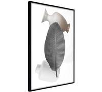 Affiche Murale Encadrée "Floral Alchemy IV" 21 x 30 cm Noir Multicolore G