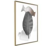 Affiche Murale Encadrée "Floral Alchemy IV" 30 x 42 cm Or Multicolore G