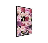 Poster et affiche - Floral Jigsaw - 30x45 Artgeist (21018) NOIR
