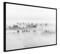 Poster et affiche - Fog Over the Forest - 90x60 Artgeist (21420) NOIR